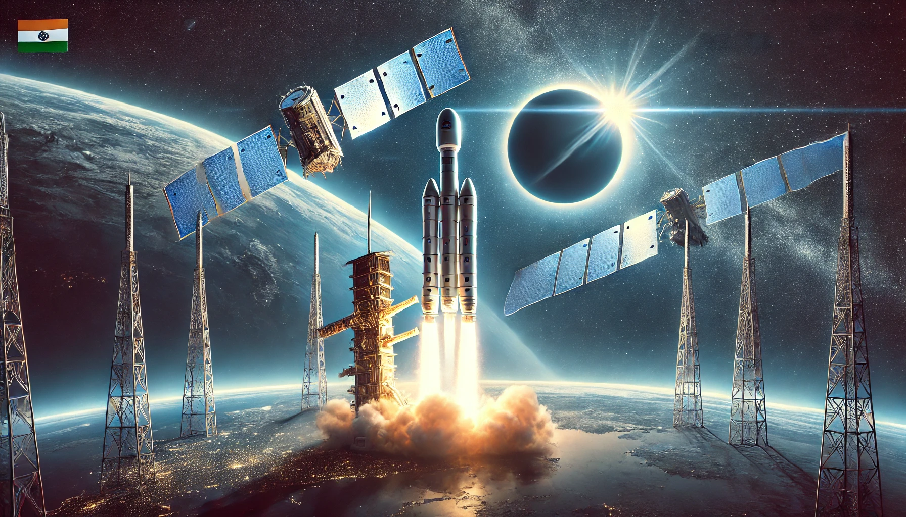 India Launches European Proba-3 Satellites to Create Artificial Eclipses